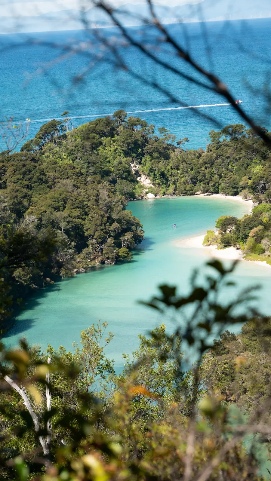 Nouvelle Zélande abel tasman trek plage