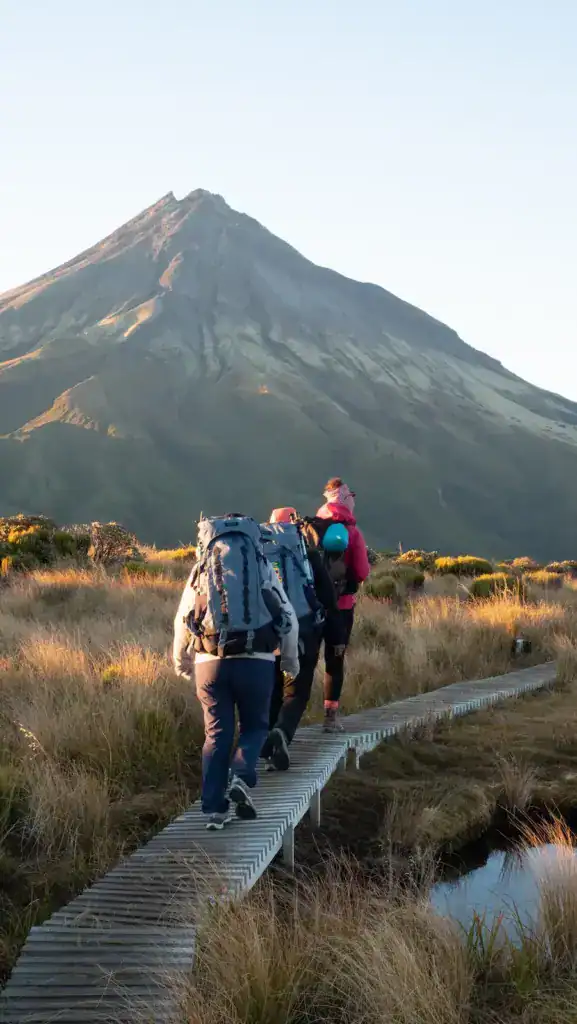 Nouvelle Zélande randonnée taranaki