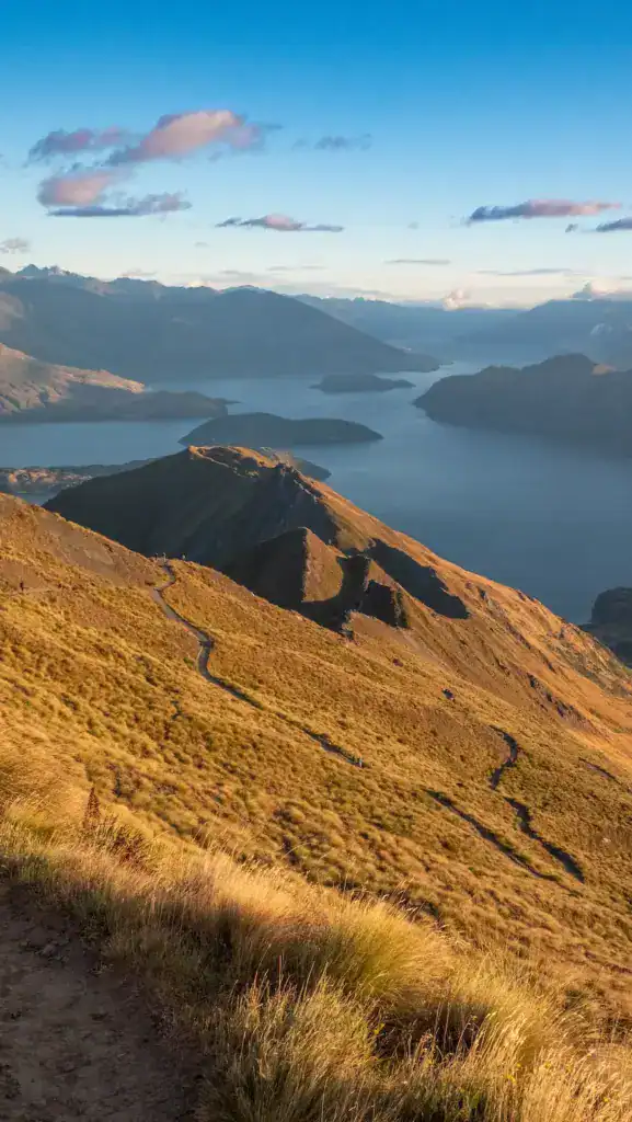 Nouvelle Zélande roy's peak wanaka randonnée