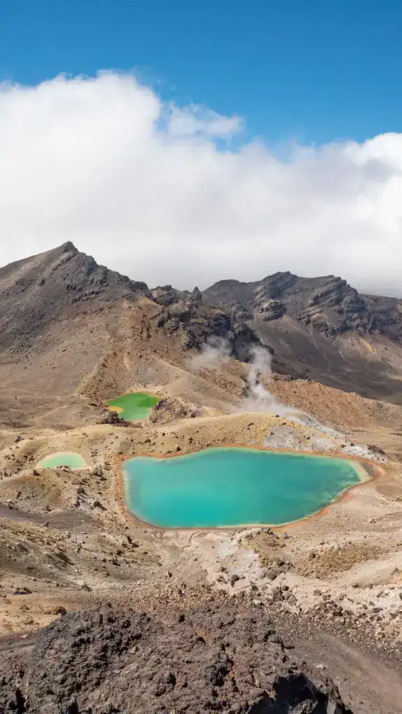 Nouvelle Zélande randonnée volcanique