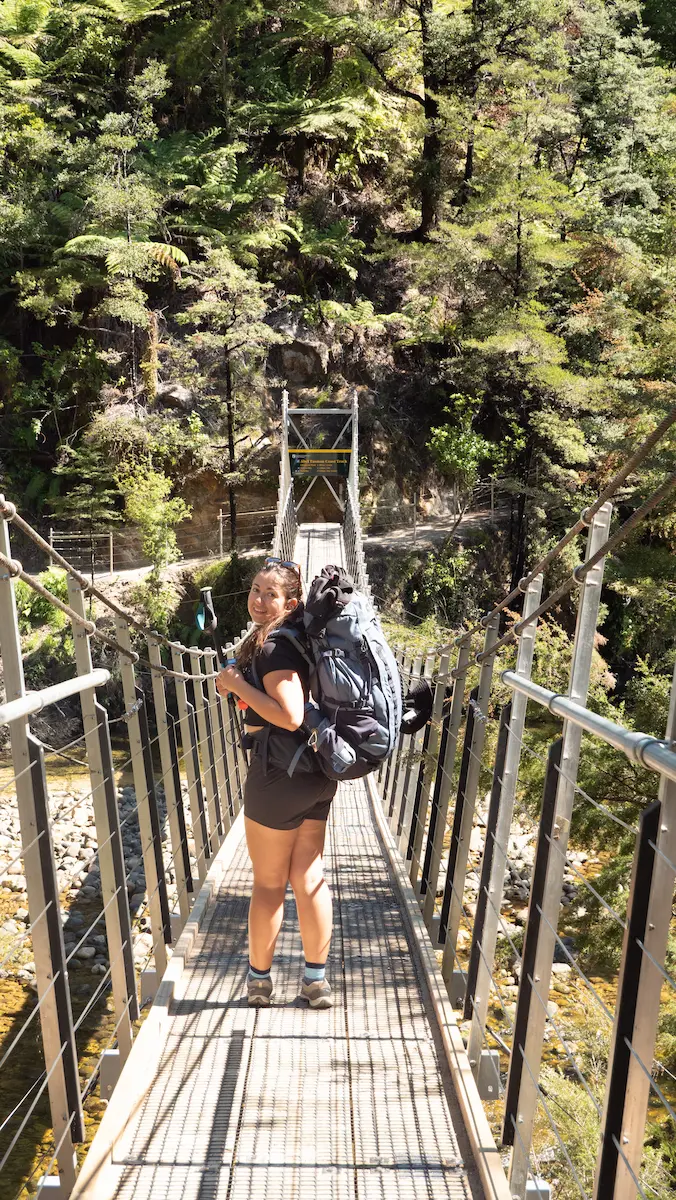 Nouvelle Zélande abel tasman trek pont